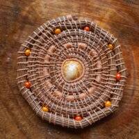 Dessous de verre coquillage