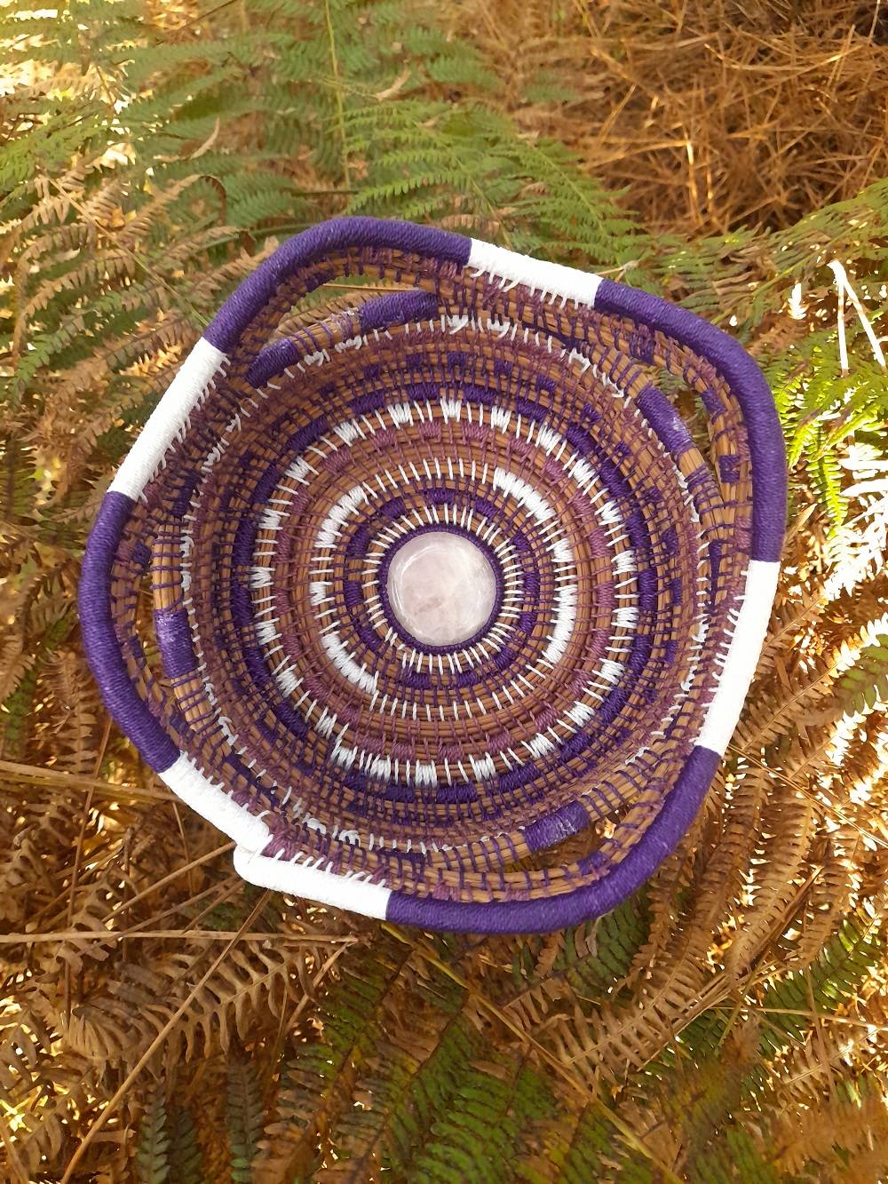 Coupelle pierre violette 2
