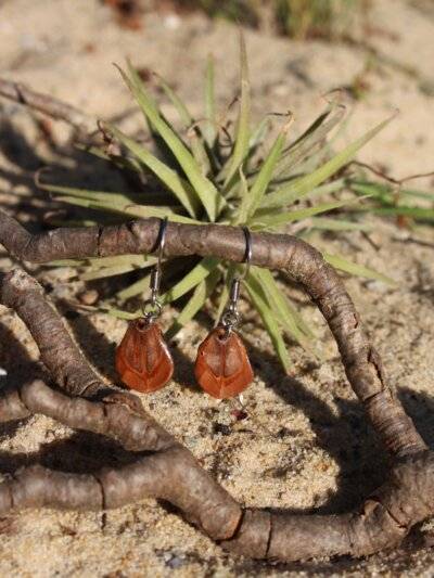 Boucles d'oreilles "écailles de pignes" – Image 5