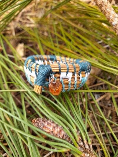 Pignonne "turquoise- blanc" – Image 2