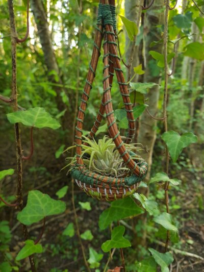 Suspension pinéa verte – Image 3