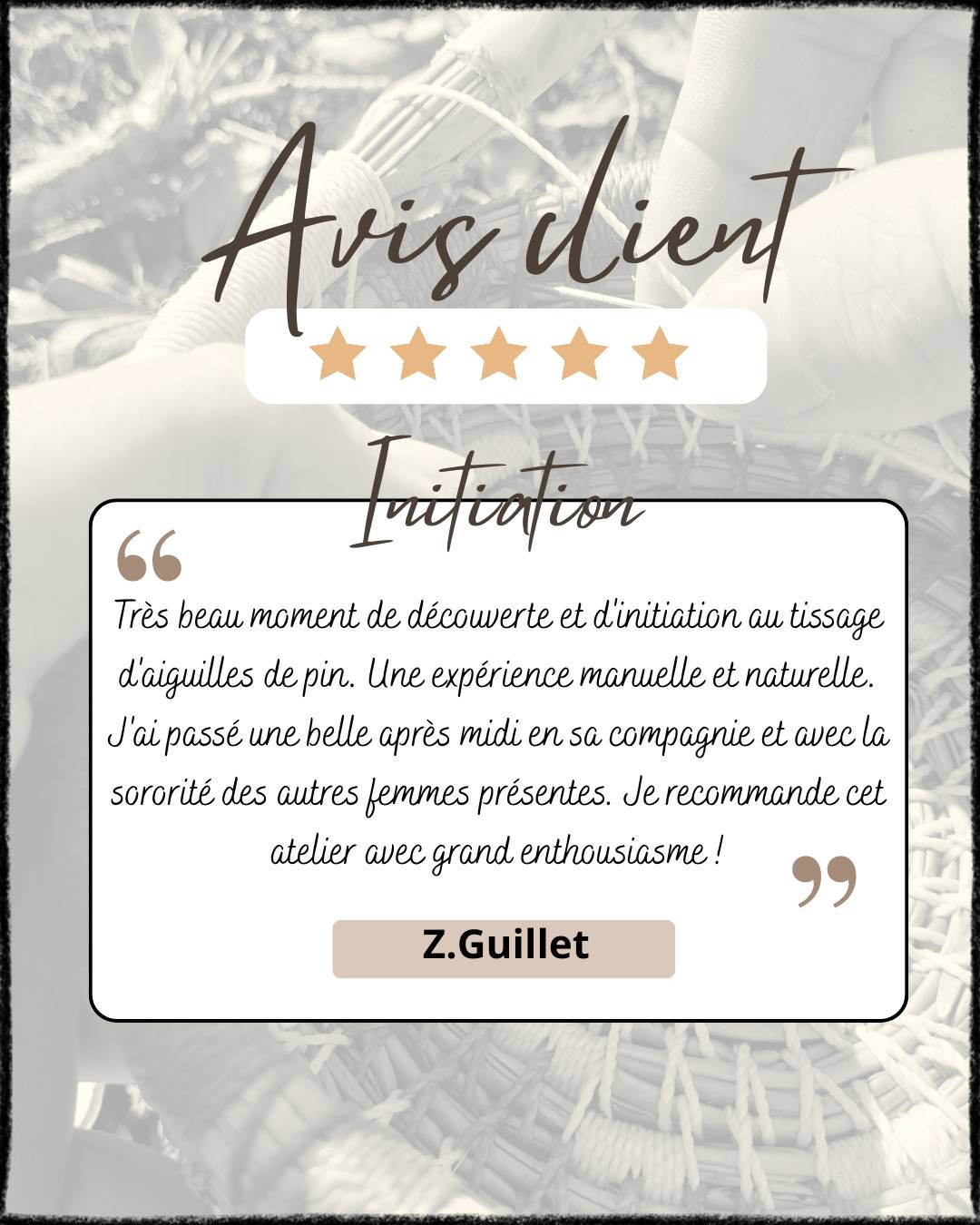 Avis client 15