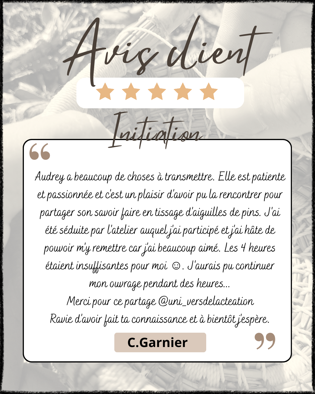 Avis client 7