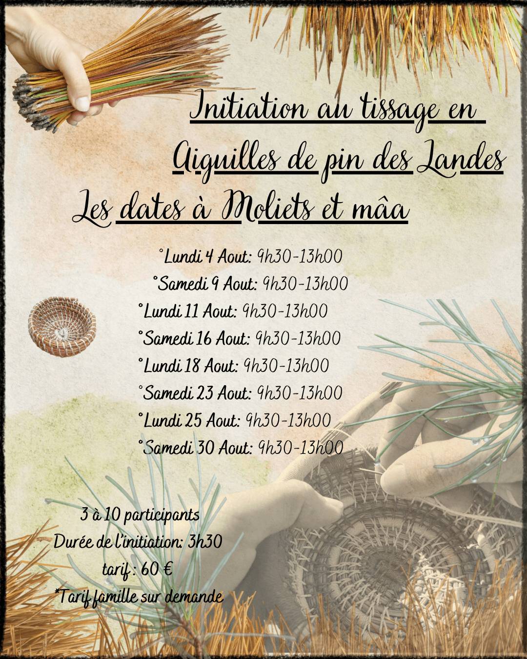 initiation moliets Aout