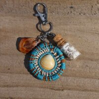 Porte-clés Moliets turquoise