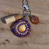 Porte-clés Moliets violet