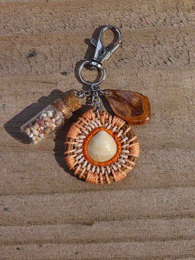 Porte-clés Moliets orange
