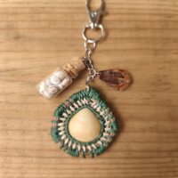 Porte-clés Moliets vert foncé