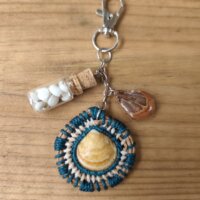 Porte-clés Moliets emeraude