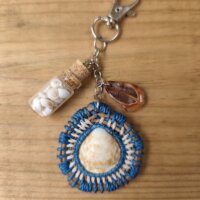 Porte-clés Moliets bleu foncé