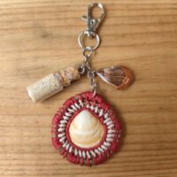 Porte-clés Moliets rouge