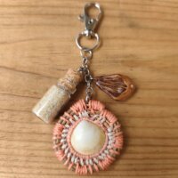 Porte-clés Moliets orange foncé