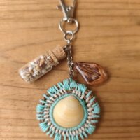 Porte-clés Moliets bleu clair